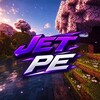 Логотип телеграм канала @jetpefun — JetPE | Сервер Minecraft BE