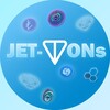 Логотип телеграм канала @jett_ton — JET-TONs