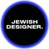 Логотип телеграм канала @jewishdesigner — JEWISH DESIGNER.