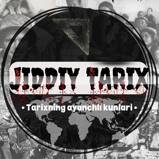 Telegram kanalining logotibi jiddiy_tarix_21 — JIDDIY TARIX | 21 