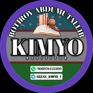 Telegram channel Botirov Abdumutallib KIMYO kanali logo
