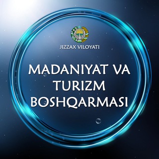 Telegram kanalining logotibi jizzax_madaniyat — Jizzakh Culture & tourism_Official