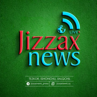 Telegram kanalining logotibi jizzaxnews_press — JIZZAXNEWS