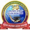 Telegram kanalining logotibi jizzaxshahar_30maktab — Jizzax shahar 30-sonli umumiy o'rta ta'lim maktabi