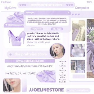 Logo saluran telegram jjoelinestore — Jjoeline store ;