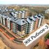 Логотип телеграм канала @jkrybnoe — ЖК Рыбное. ЖК Жадина. Пионерский. Калининград. МакроСтрой