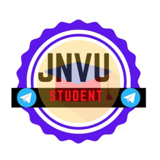 Logo saluran telegram jnvu_student — Jai Narain Vyas University Jodhpur