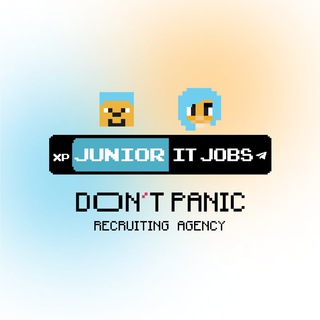 Logo of telegram channel job_it_junior — Don't Panic Junior IT Jobs
