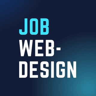 Логотип телеграм канала @job_webdesign — Работа — web-дизайн