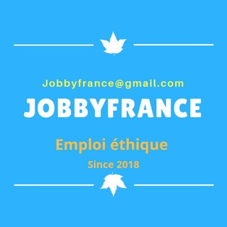 Logo de la chaîne télégraphique jobbyfrance - JobbyFrance
