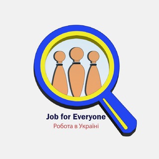 Логотип телеграм -каналу jobfeua — Job for Everyone (Робота в Україні)