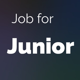 Логотип телеграм канала @jobforjunior — Job for Junior