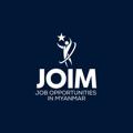 Logo saluran telegram jobopportunitiesinmyanmar — JOIM - Job Opportunities in Myanmar