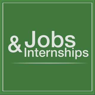 Logo of telegram channel jobsandinternships2021 — Jobs and Internships Center🖊🖊