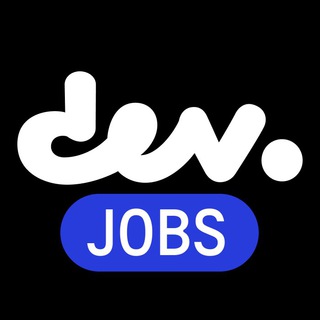 Логотип телеграм канала @jobsdevby — Работа в ИТ. Сервис вакансий для айтишников