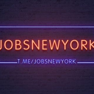 Логотип телеграм канала @jobsnewyork — Работа в Нью Йорке!