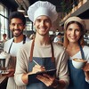 Логотип телеграм канала @jobtops — Job Tops - работа в HoReCa, вакансии общепит