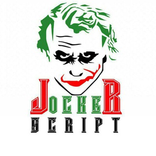 Logo of telegram channel jockerscript — JOCKER SCRIPT😎