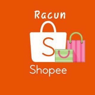 Logo saluran telegram joingrupshopeee — RACUN SHOPEE 🛍 🛍️