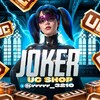 Логотип телеграм канала @jokershopuc — JOKER UC SHOP 🃏