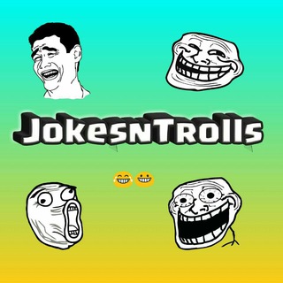 Logo of telegram channel jokesntrolls — Jokes & Trolls