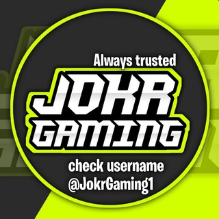 Logo of telegram channel jokrgaming — ıllı Jokr Gaming ıllı