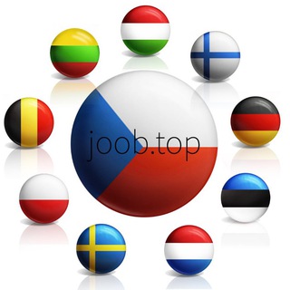 Логотип телеграм -каналу joobtop_ch — Вакансии в Чехии joob.top