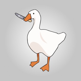 Логотип телеграм канала @jopka_goose — Жопка гуся
