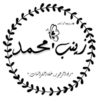 Logo saluran telegram jou_zeinabmohamed — زَيْنَبْ'مُحمَّد.