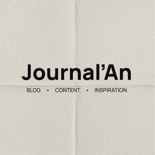 Логотип телеграм канала @journalann — Journal’An