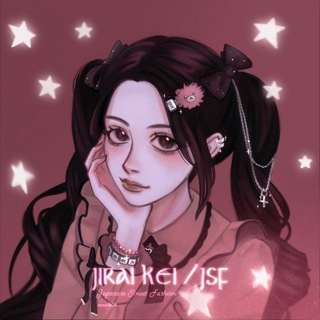 Логотип телеграм канала @jsf_jirai_nya — Jirai Kei & JSF || Japanese Street Fashion