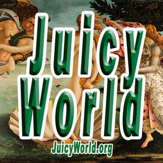 Логотип телеграм канала @juicyworld_org — JuicyWorld.org