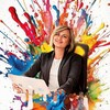 Логотип телеграм канала @juliarakova_ai — Нейросети, Маркетинг и Продажи от Юлии Раковой