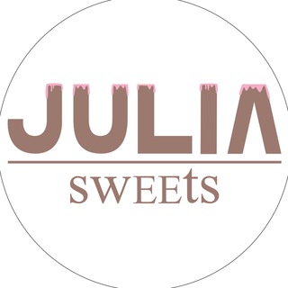 Логотип телеграм канала @juliasweets — yulemelyanova Торт, Капкейки СПб