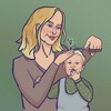 Логотип телеграм канала @julsymama — Посиделки с Джулс
