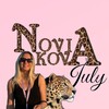 Telegram channel July Novikova logo