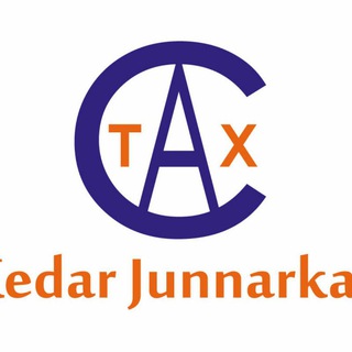 Logo of telegram channel junnarkarkedar — CA Kedar Junnarkar