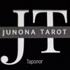 Логотип телеграм канала @junonatarot — ТароПсихология с Юноной. 📿🪬🔮