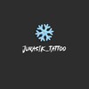 Логотип телеграм канала @jurasikkkk_tattoo — jurasik_tattoo