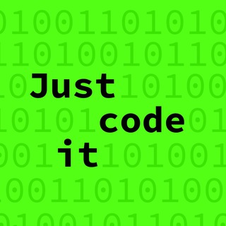 Логотип телеграм канала @justcodeit_channel — Just code IT
