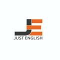 Logo saluran telegram justenglishrajkot — Just English by Rathod Sir