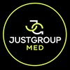 Telegram channel Цифровизация JustGroup Med - от записи до визита logo