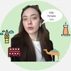 Логотип телеграм канала @justlenchick — Ленчик в мире языков