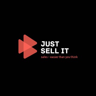 Логотип телеграм канала @justsaleit — Just sell it | Простые инструменты продаж