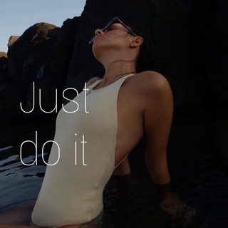 Логотип телеграм канала @justtdo_itt — just do it | motivation