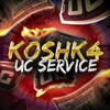 Логотип телеграм канала @k0shk4_uc — K0SHK4 UC SERVICE