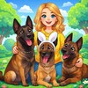 Логотип телеграм канала @k9belka — K9_belka
