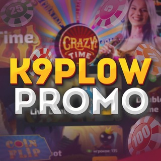 Логотип телеграм канала @k9pl0wpromo — k9pl0w promo