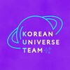 Логотип телеграм канала @k_universe_team — KU Team | k-pop вечеринки в Перми
