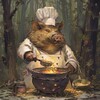Логотип телеграм канала @kabanach — КАБАНАЧ